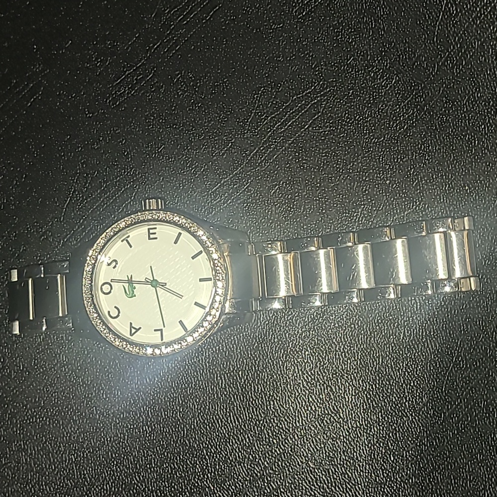 LACOSTE Sydney Silver Dial Stainless Steel Ladies Watch - Picture 2 of 5
